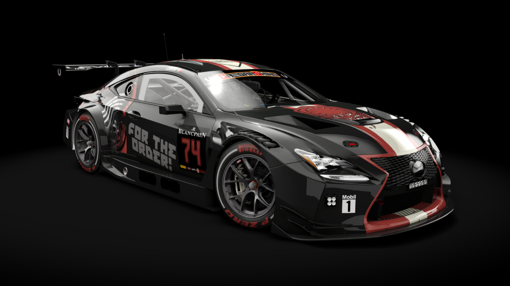 WB Lexus RC F GT3 ACC, skin FirstOrder