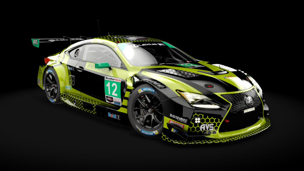 WB Lexus RC F GT3 ACC, skin aimvasser_daytona2020_12