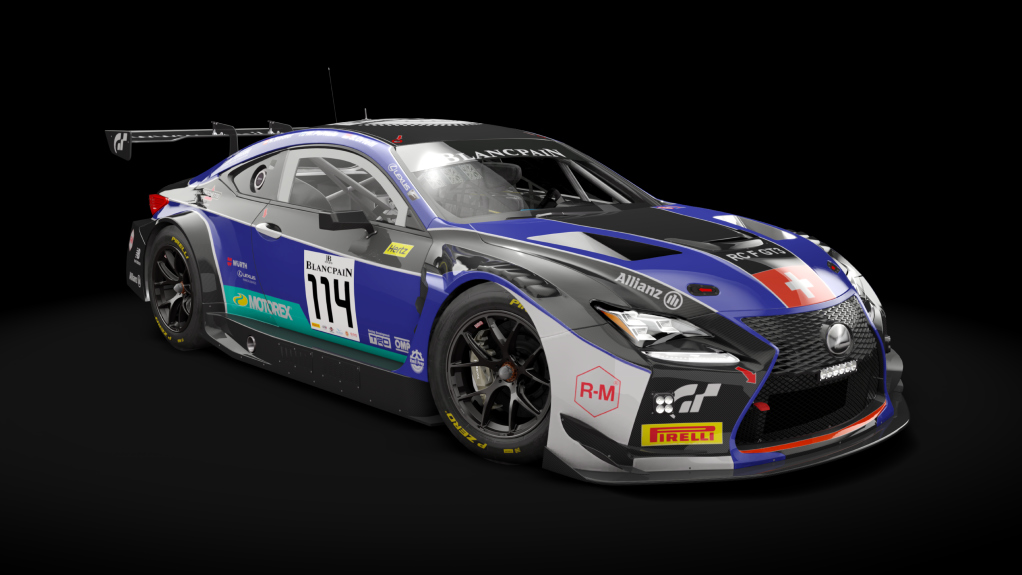 WB Lexus RC F GT3 ACC, skin emil_frey114_end