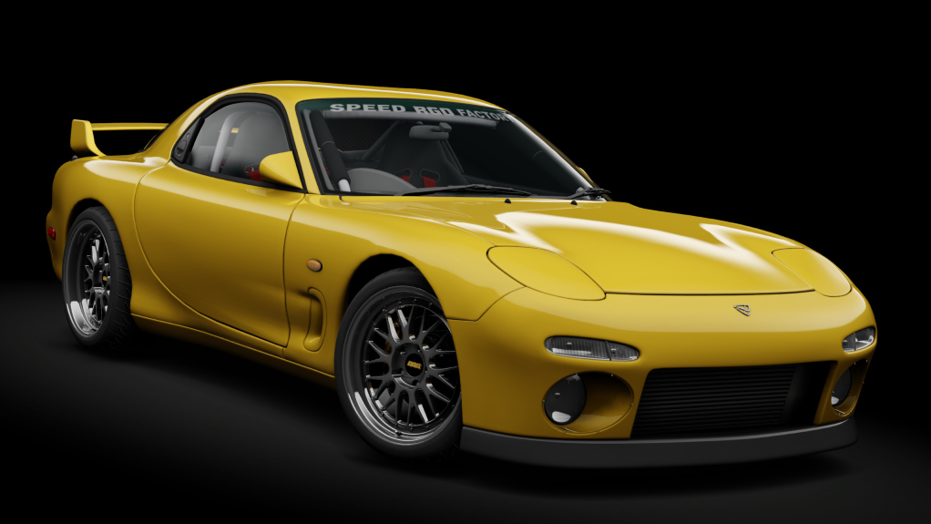 Mazda ɛ̃fini RX-7 FD3S [SPEED FACTORY RGO], skin 0_yellow_wmps3_anime