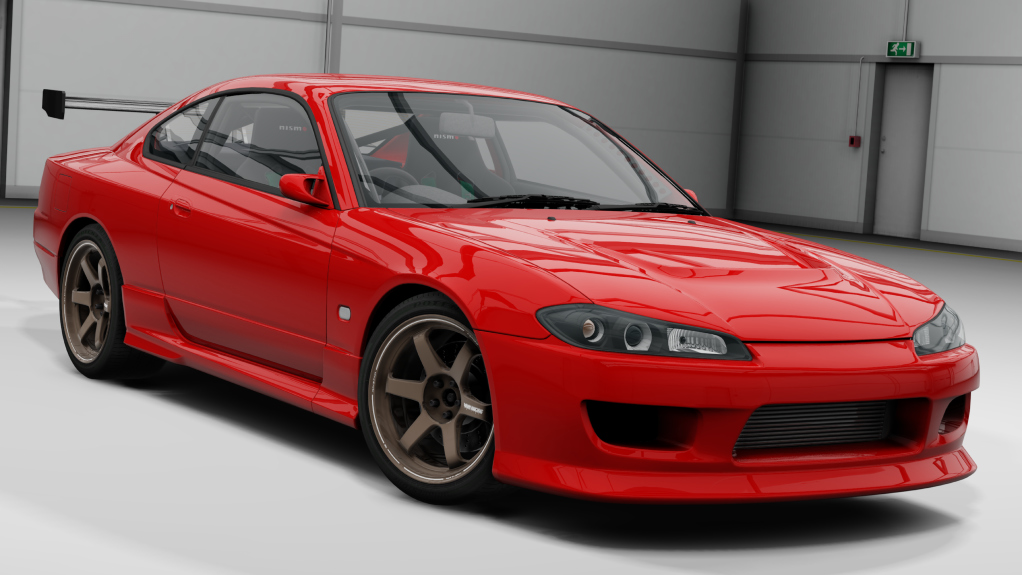 Nissan Silvia S15 [SPEED FACTORY RGO], skin 6_itsdraik_AR2_Active_Red