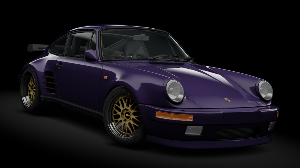 Porsche 911 Turbo (930) Blackbird, skin ultraviolet