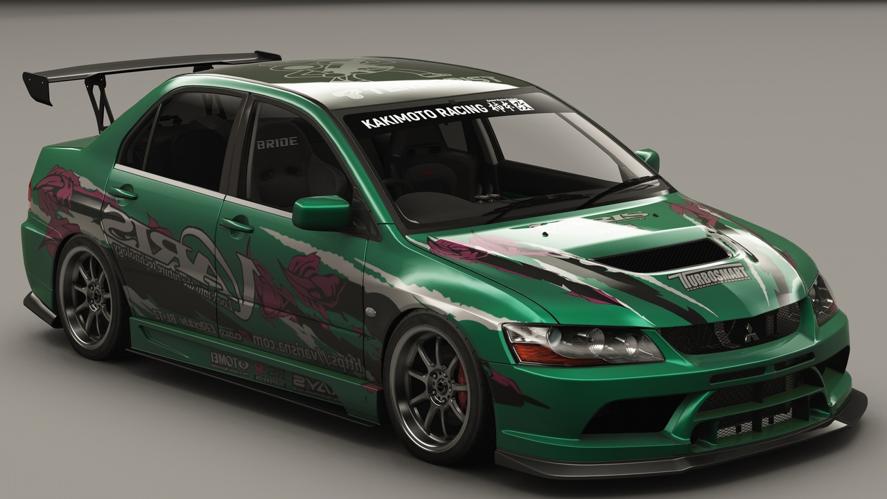 YG Mitsubishi Lancer Evolution 9 Varis Preview Image