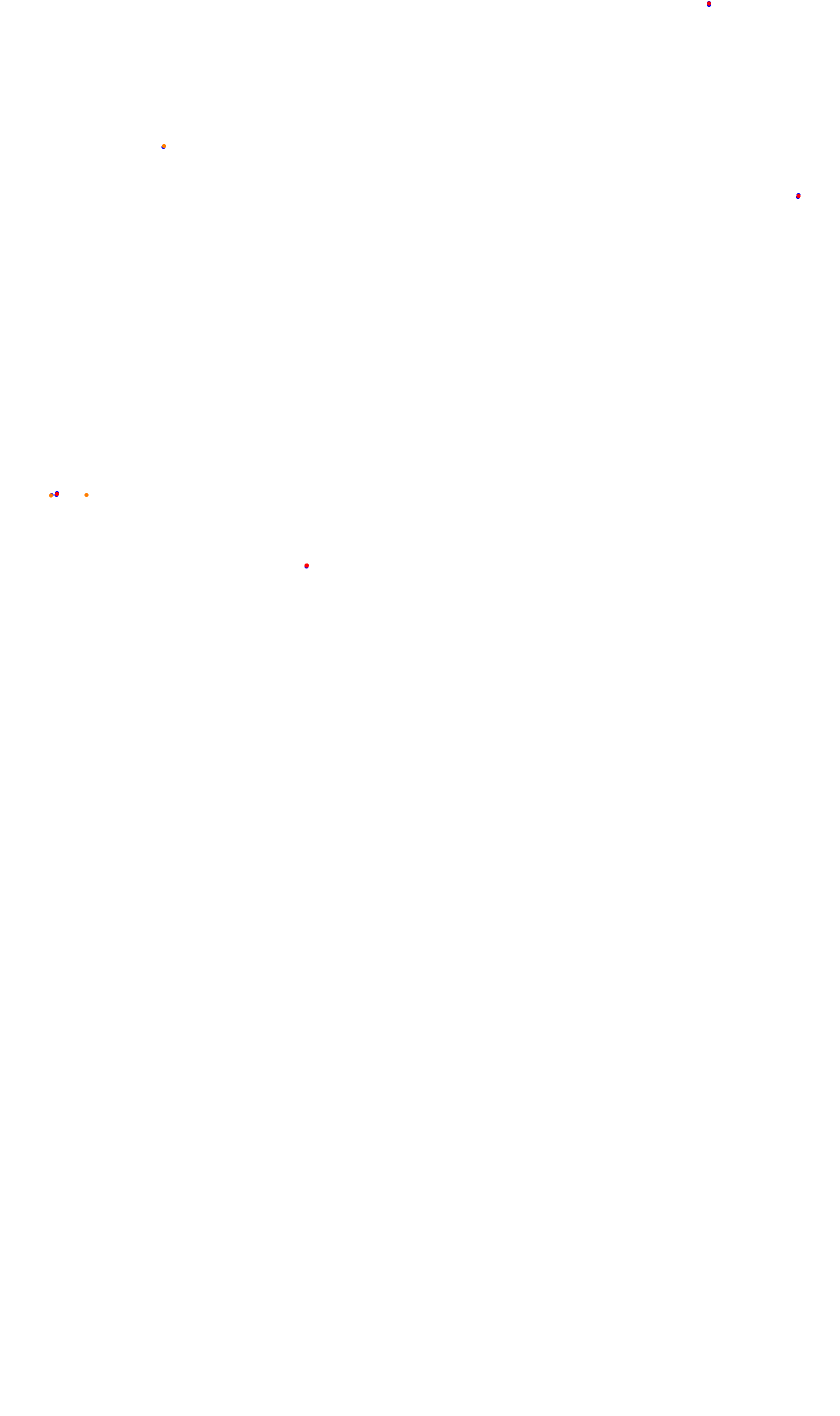 Monza collisions