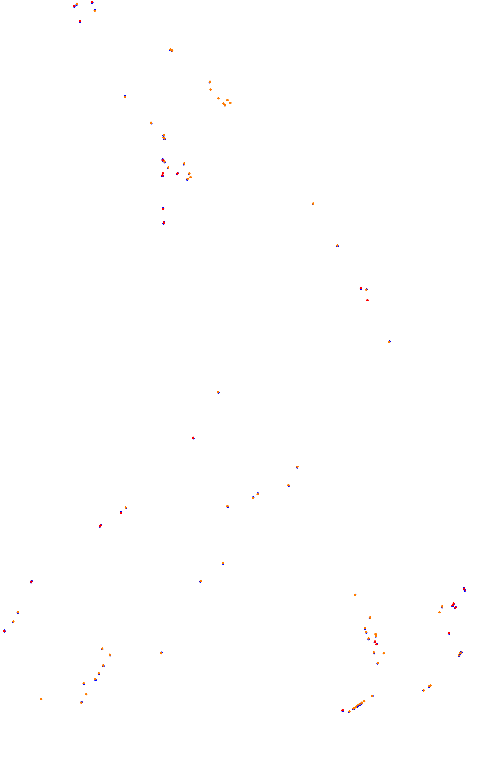 Spa OSRW collisions