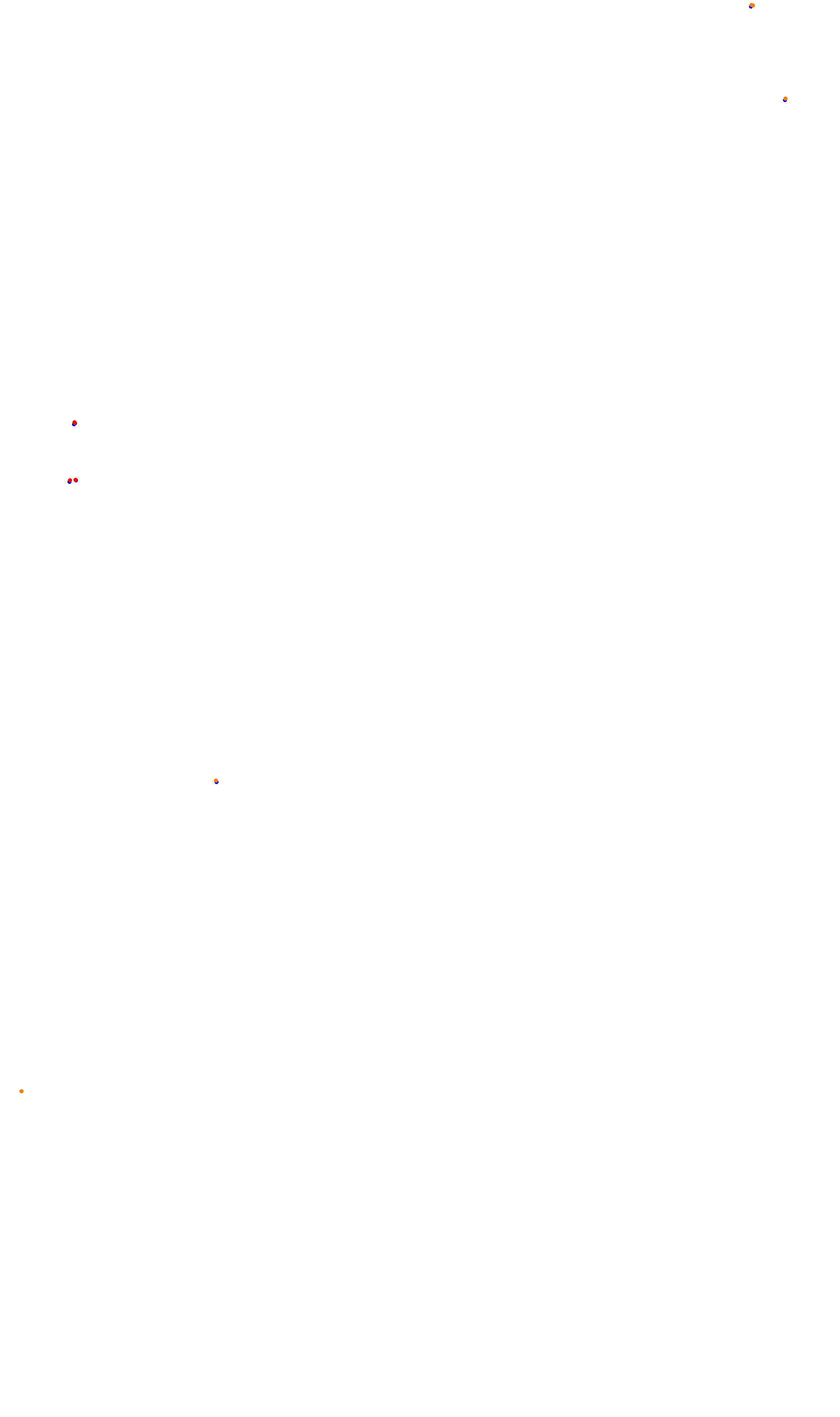 Monza collisions