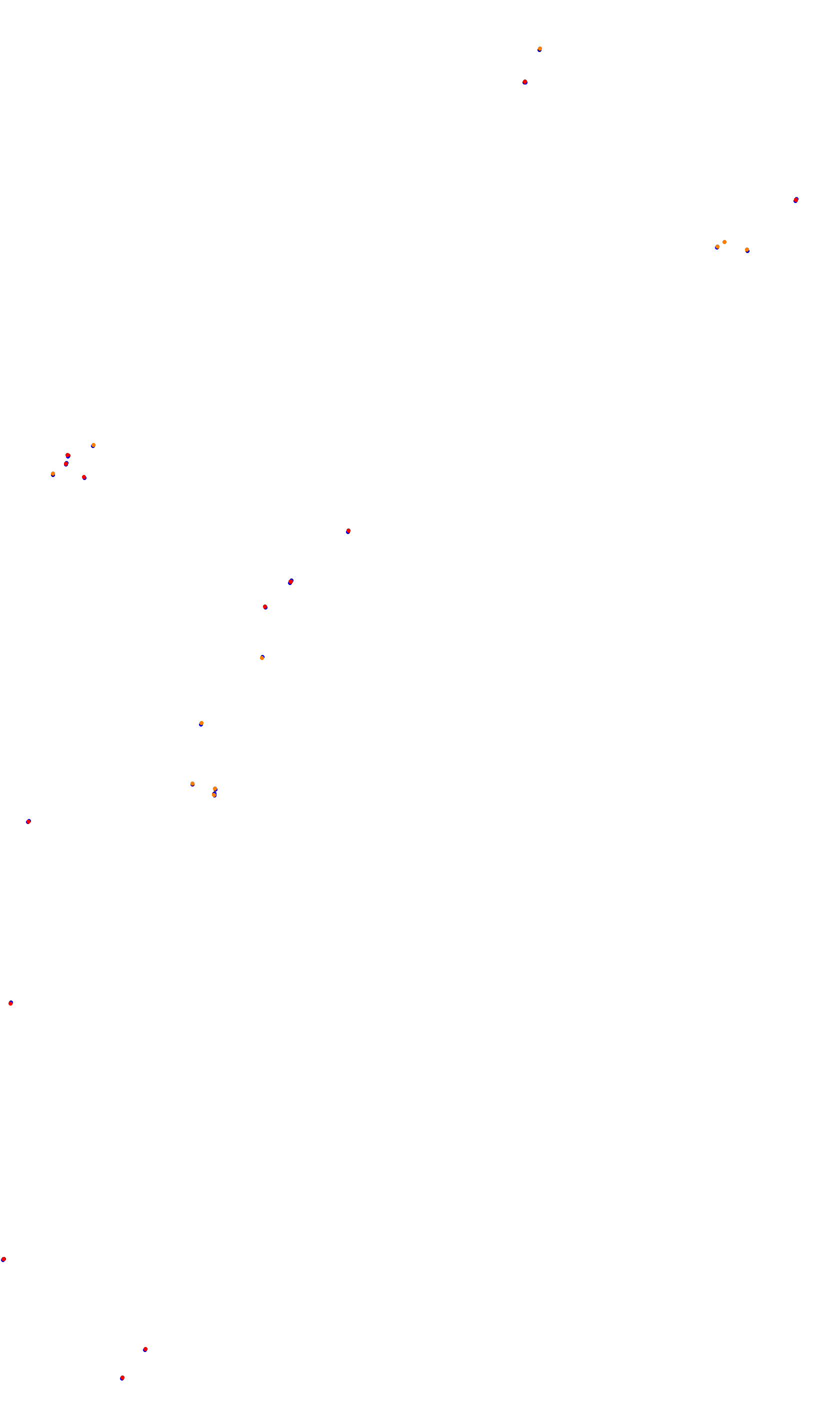 Monza collisions