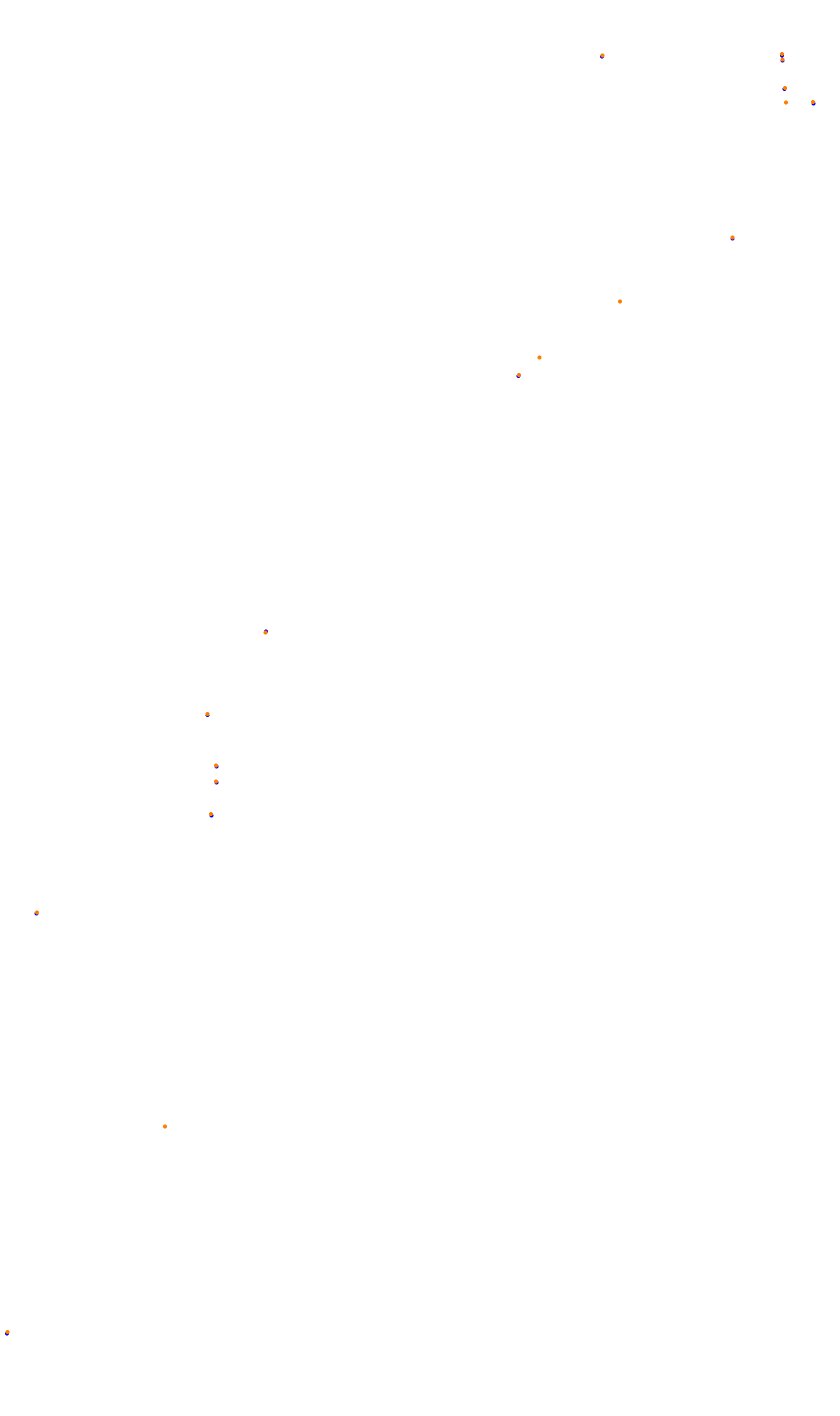 Monza collisions