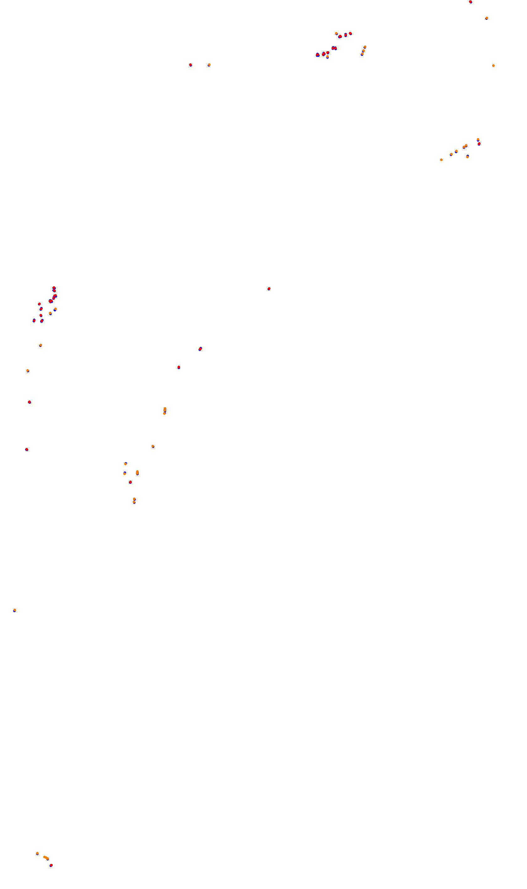 Monza OSRW collisions