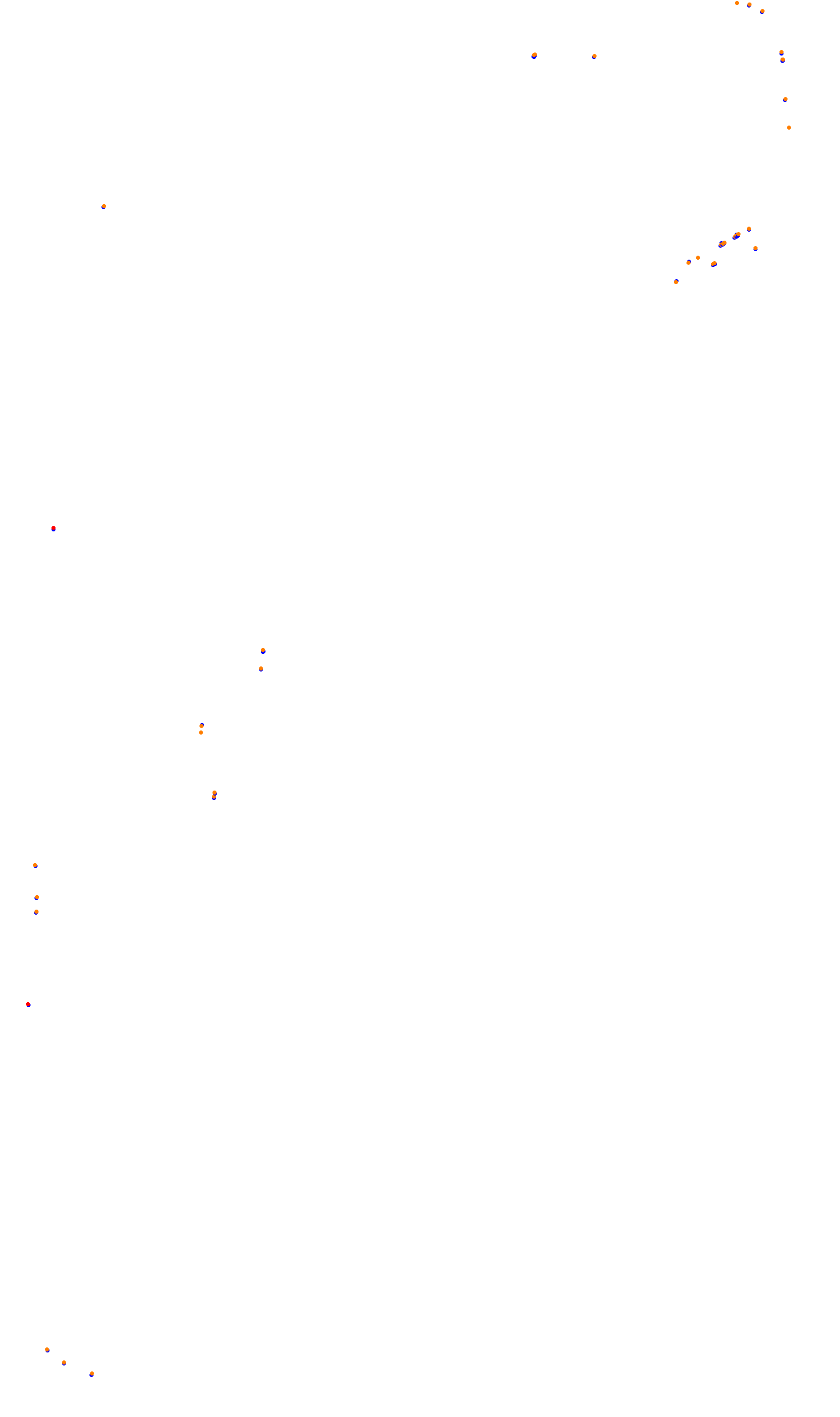 Monza collisions