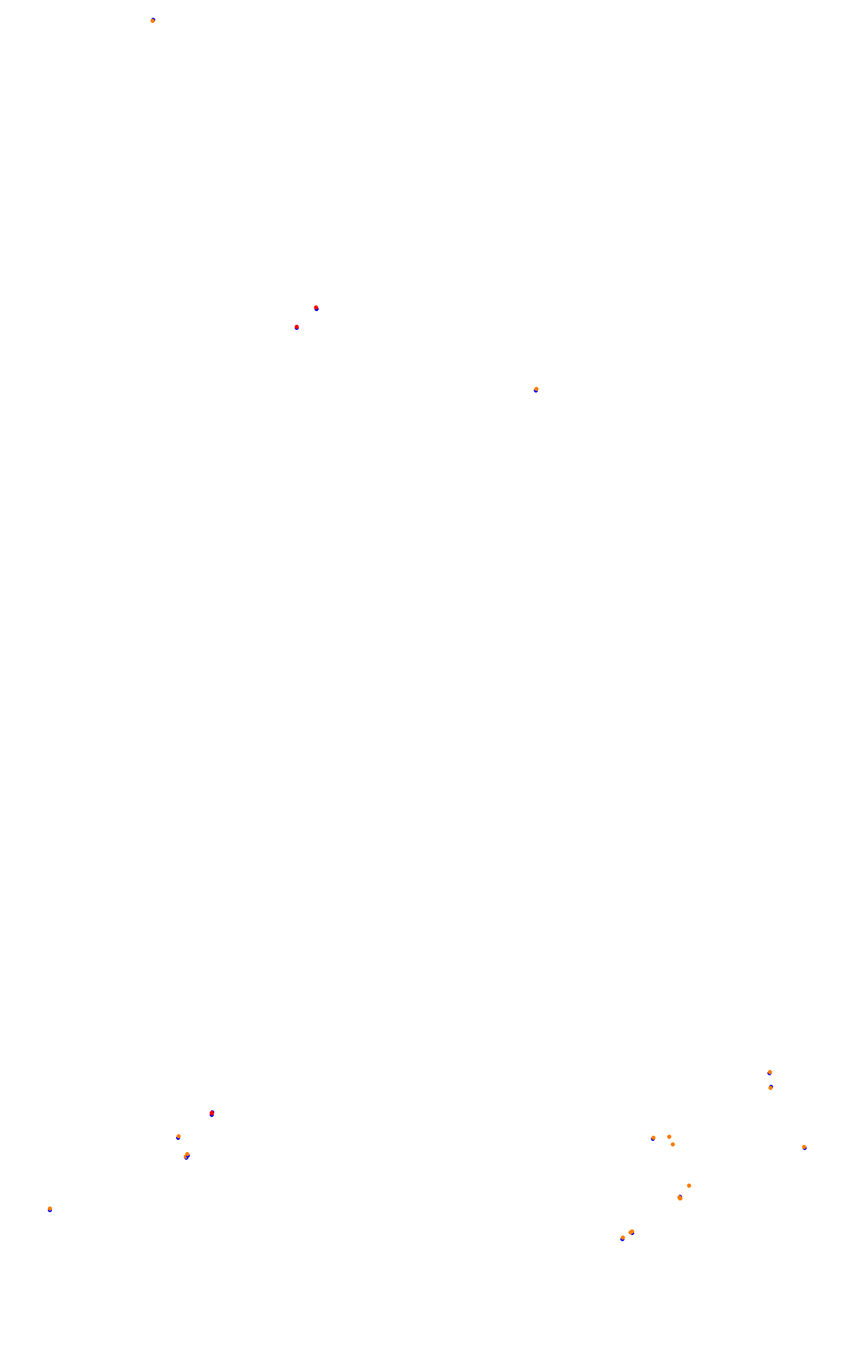 Spa OSRW collisions