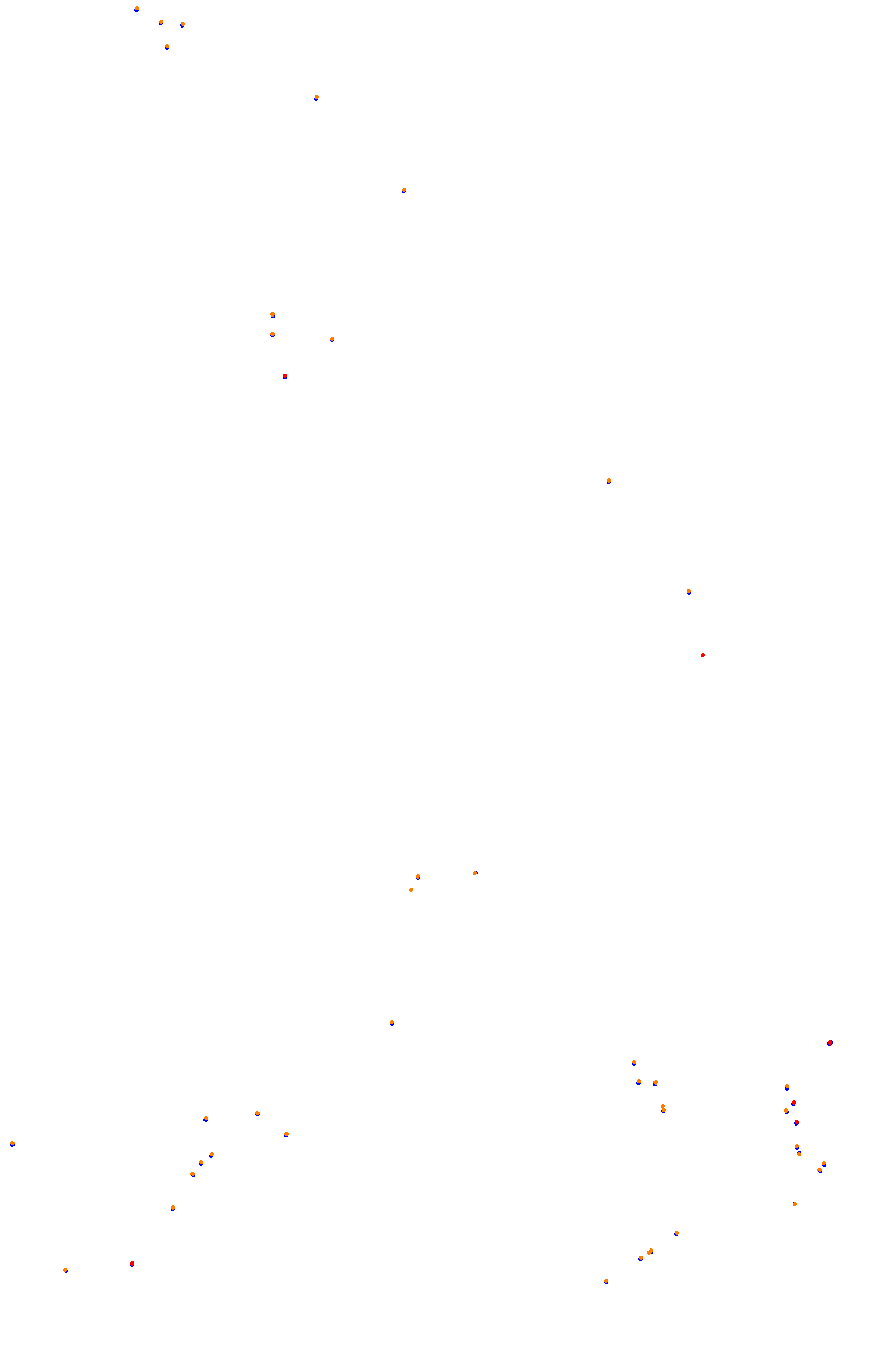 Spa OSRW collisions