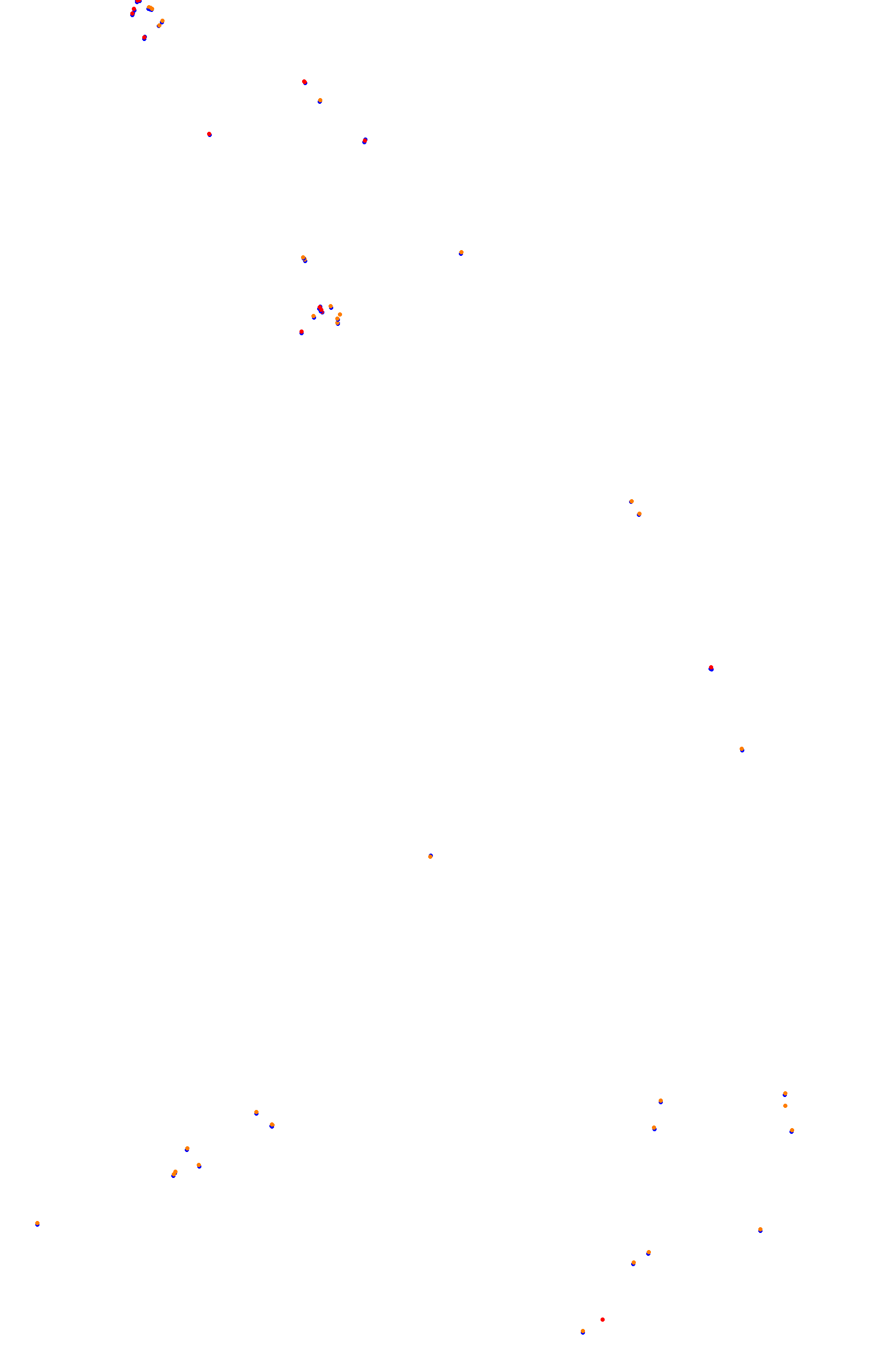 Spa OSRW collisions