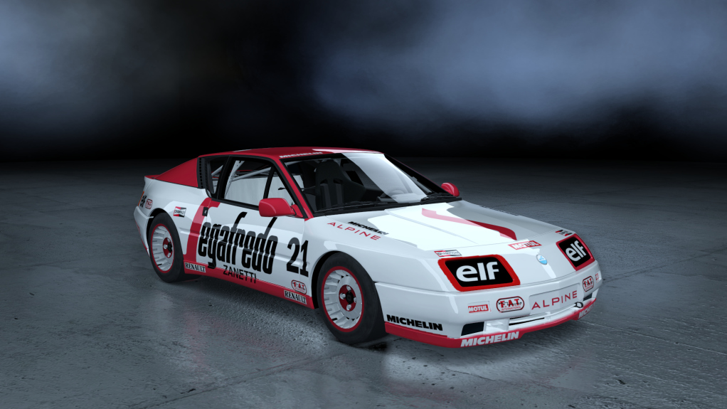 Alpine GTA V6 Europa Cup Legend Series FFSR, skin 21
