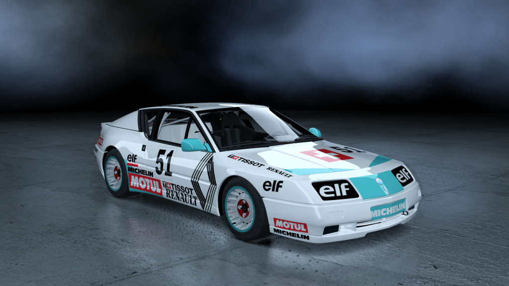Alpine GTA V6 Europa Cup Legend Series FFSR, skin 51