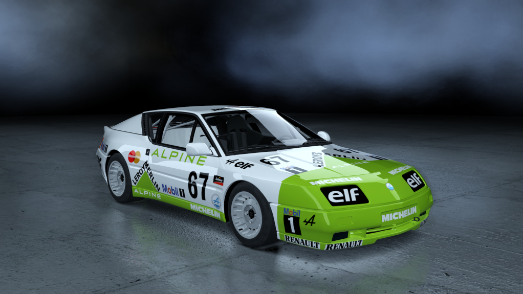 Alpine GTA V6 Europa Cup Legend Series FFSR, skin 67