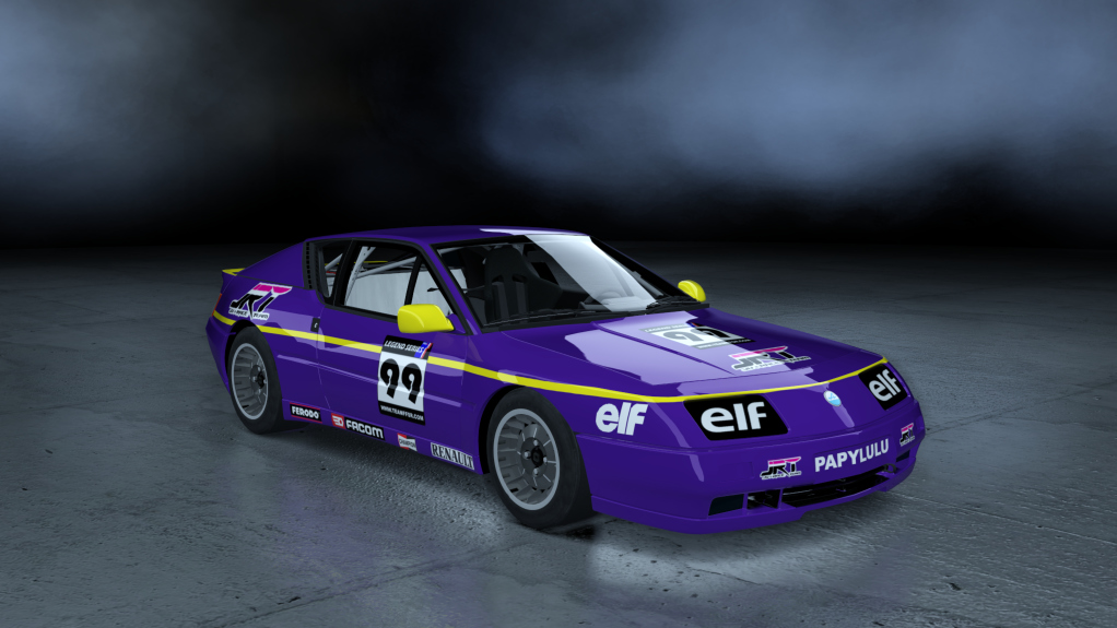 Alpine GTA V6 Europa Cup Legend Series FFSR, skin 99_Papylulu
