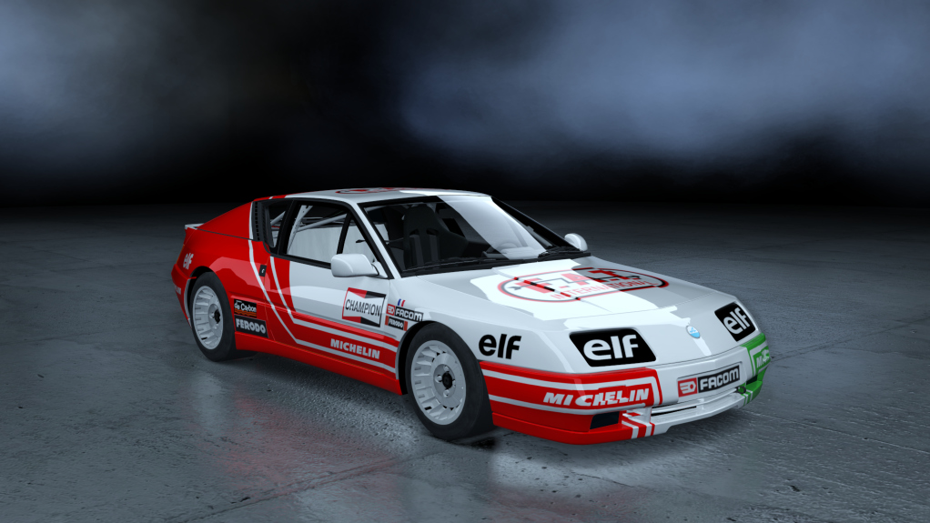 Alpine GTA V6 Europa Cup Legend Series FFSR, skin Alpine_Europa