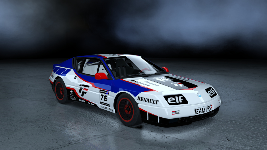 Alpine GTA V6 Europa Cup Legend Series FFSR, skin Christophe_FFSR_76