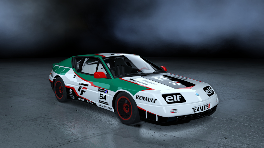 Alpine GTA V6 Europa Cup Legend Series FFSR, skin Gerhard_FFSR_54