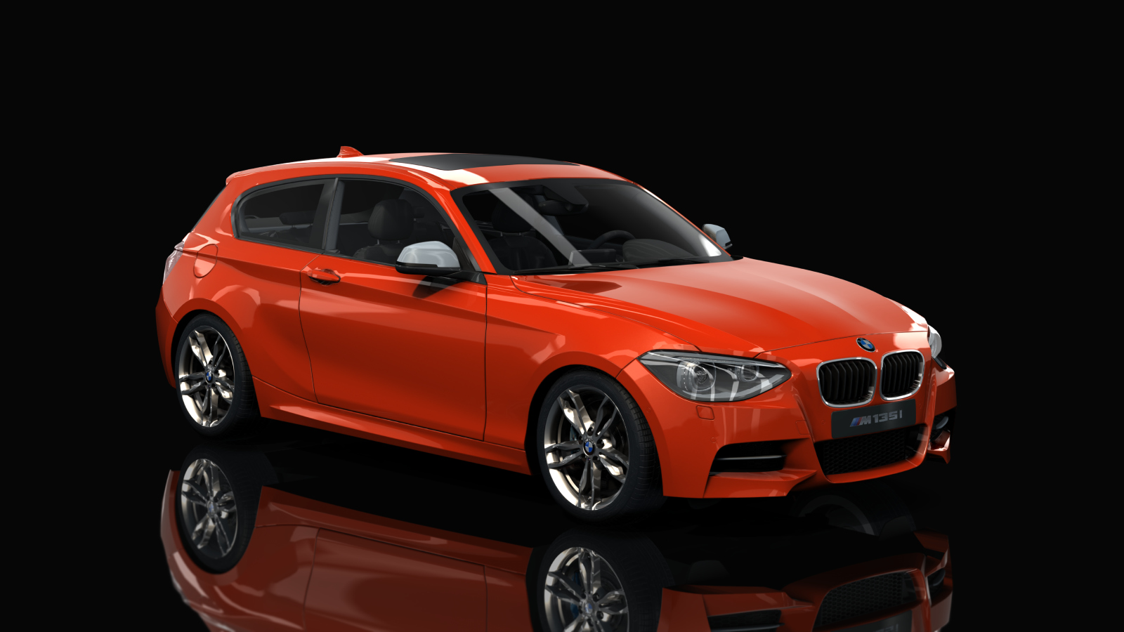 BMW M135i (F21), skin 0_Sedonarot Metallic