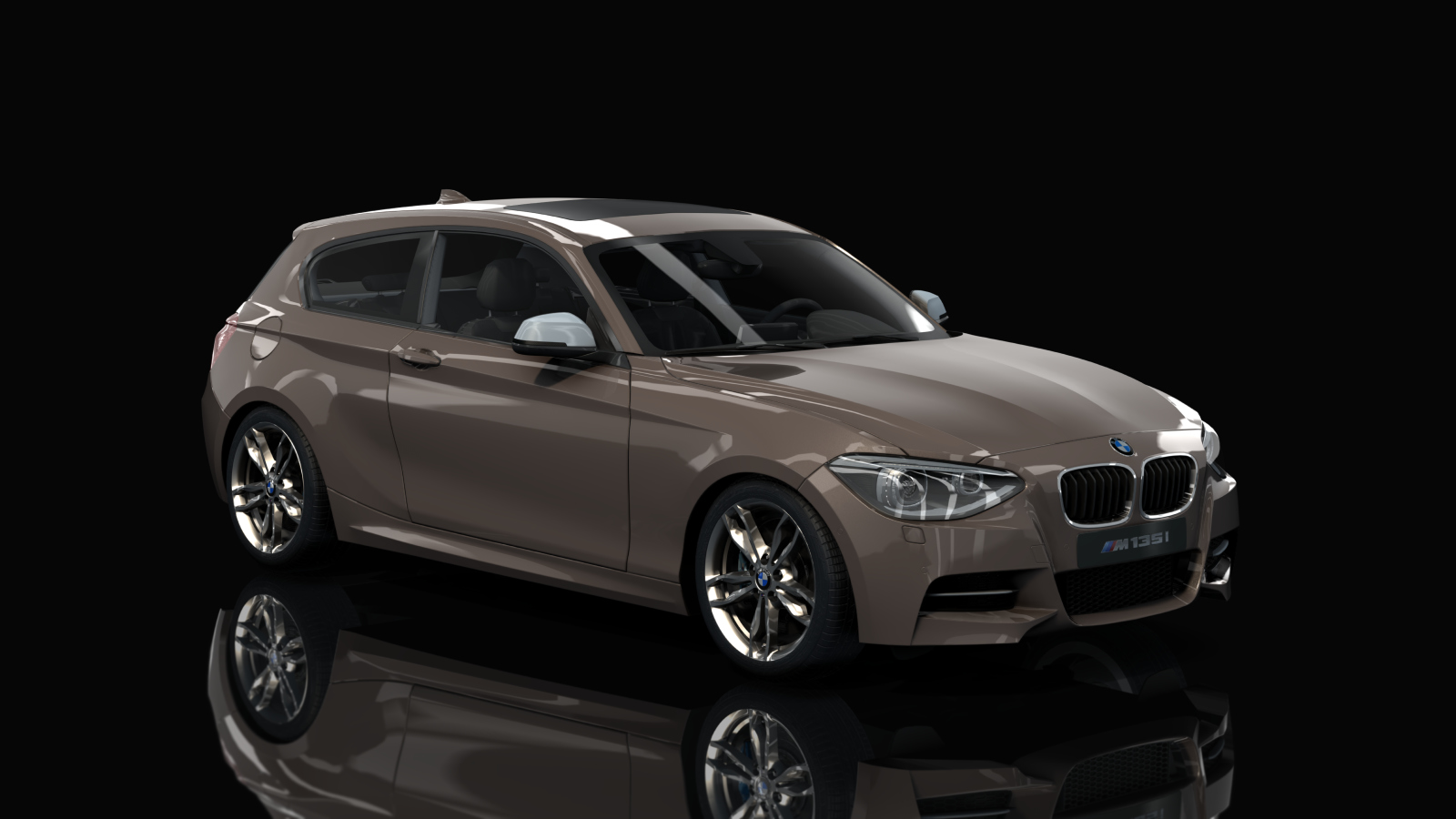 BMW M135i (F21), skin Kaschmirsilber Metallic