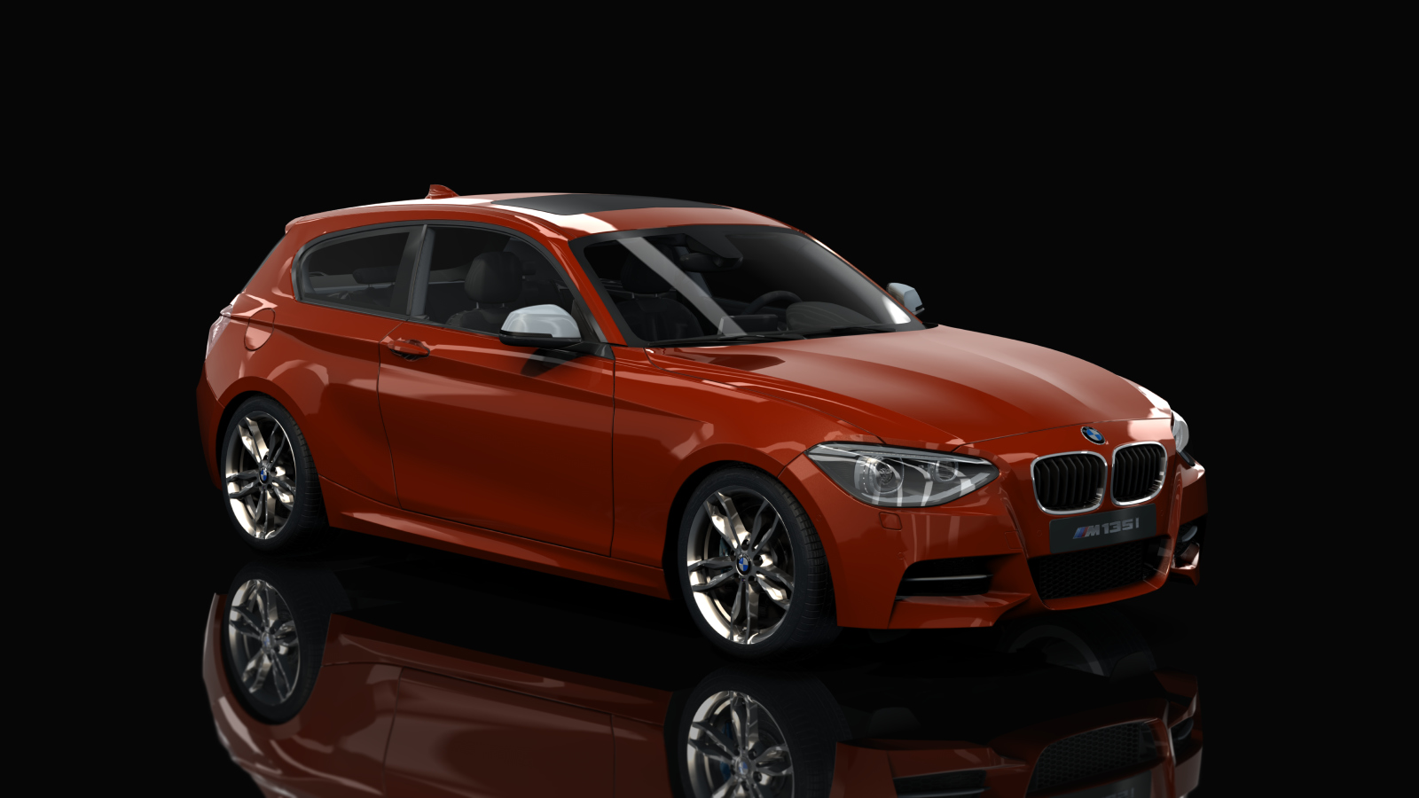 BMW M135i (F21), skin Schwarz