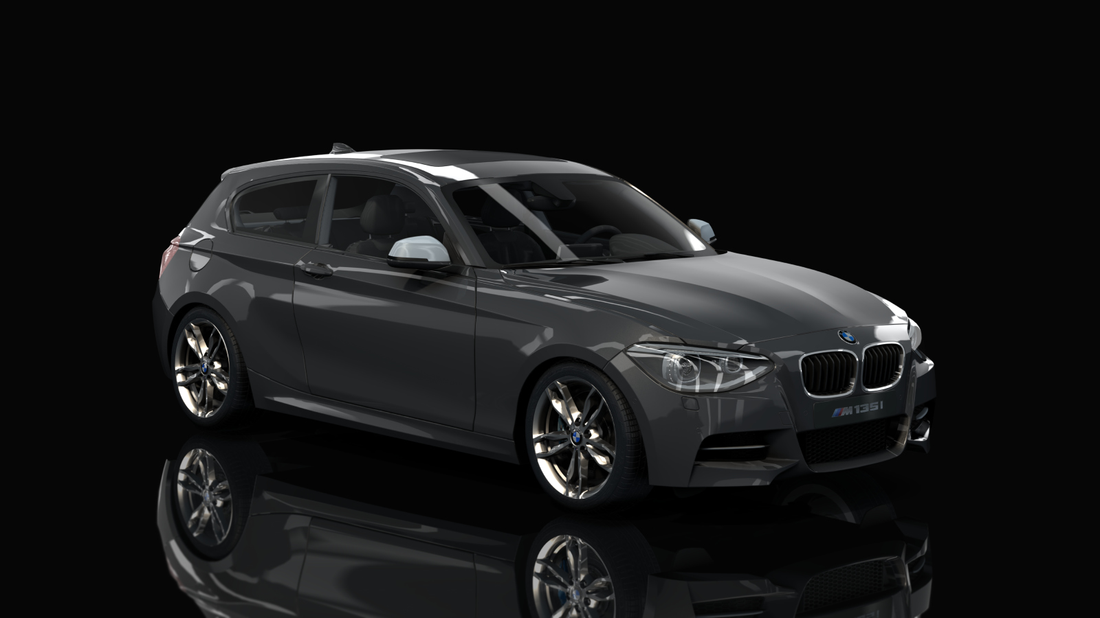 BMW M135i (F21), skin Sparkling Graphite Metallic