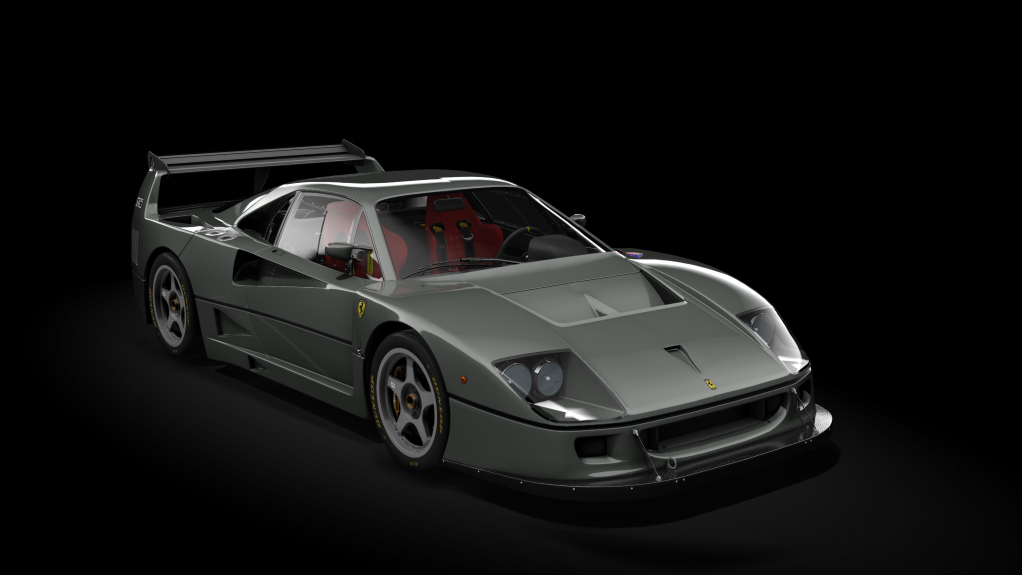 Ferrari F40 Competizione 1989, skin 17_grigio_scuro