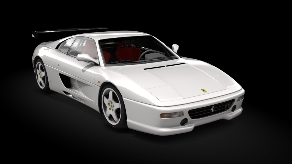 Ferrari F355 Challenge Evoluzione, skin bianco_avus