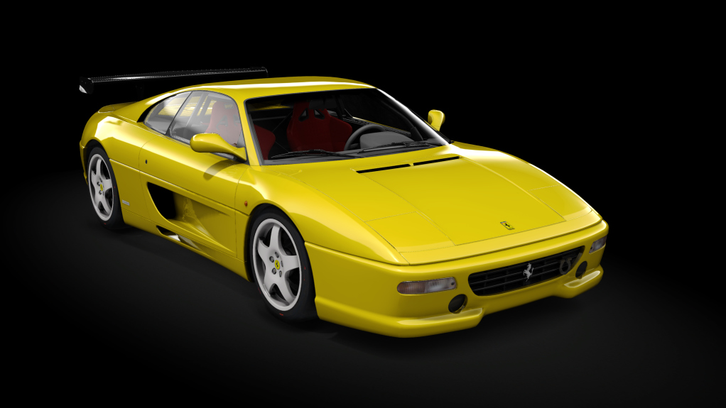 Ferrari F355 Challenge Evoluzione, skin giallo_modena