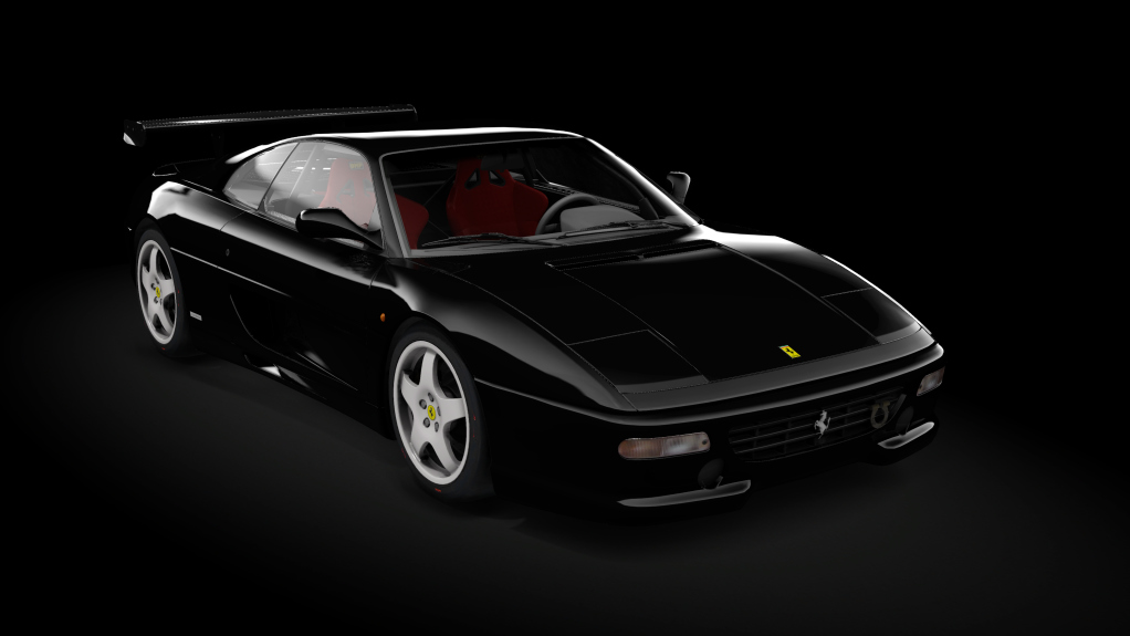 Ferrari F355 Challenge Evoluzione, skin nero