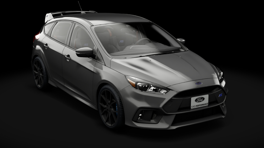 Ford Focus RS 2018, skin Magnetic metallic