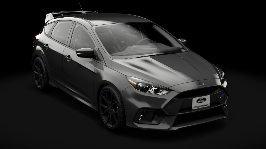 Ford Focus RS 2018, skin Stealth solid