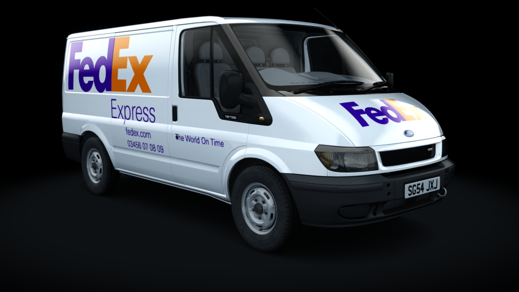 Ford Transit, skin 12_fedex