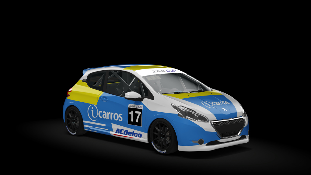 Peugeot 208 Cup, skin 17