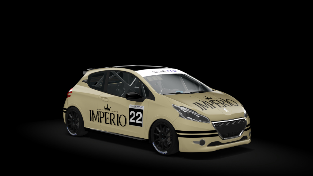 Peugeot 208 Cup, skin 22