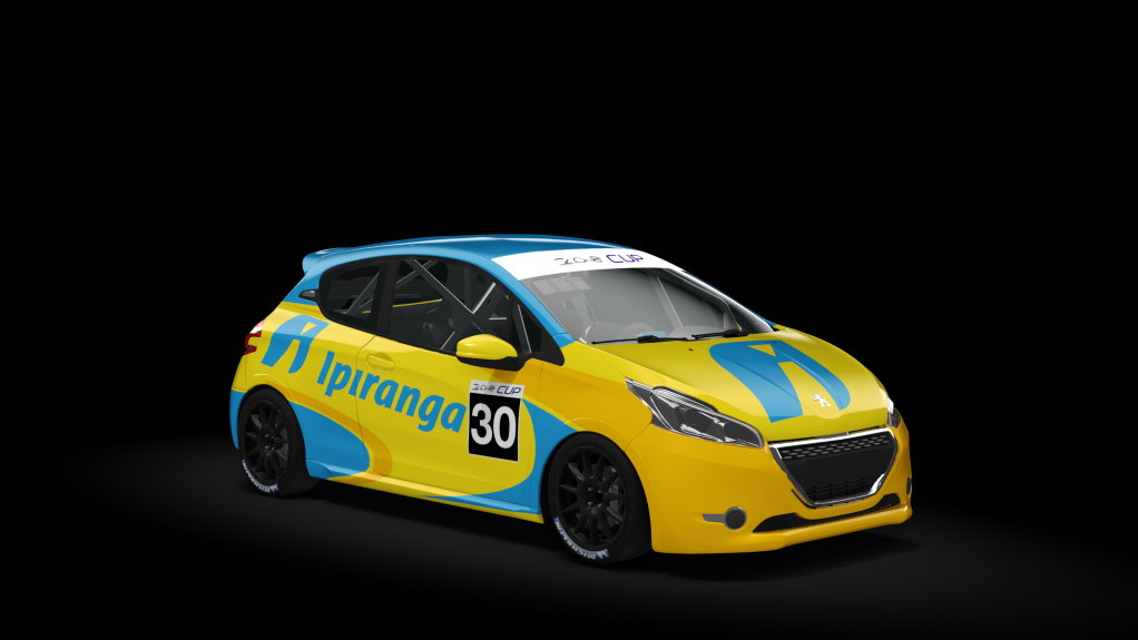 Peugeot 208 Cup, skin 30