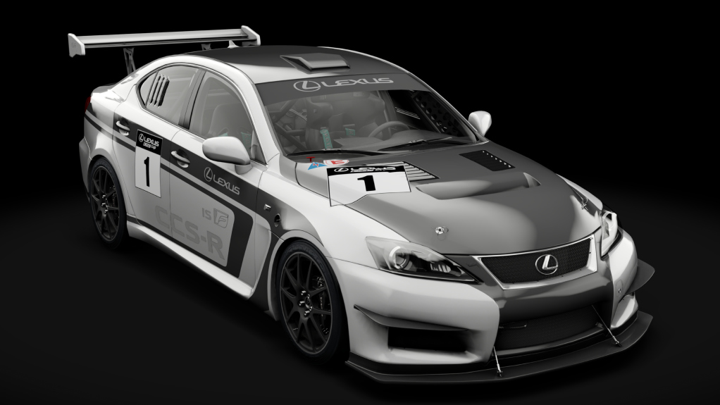 Lexus IS F CCS-R 2011, skin Moonstone