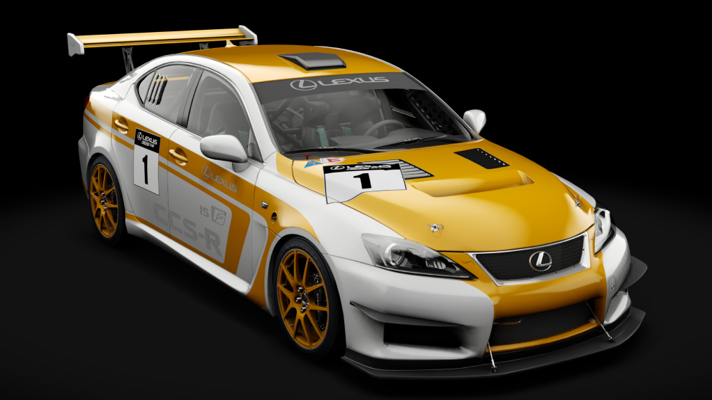 Lexus IS F CCS-R 2011, skin Orange