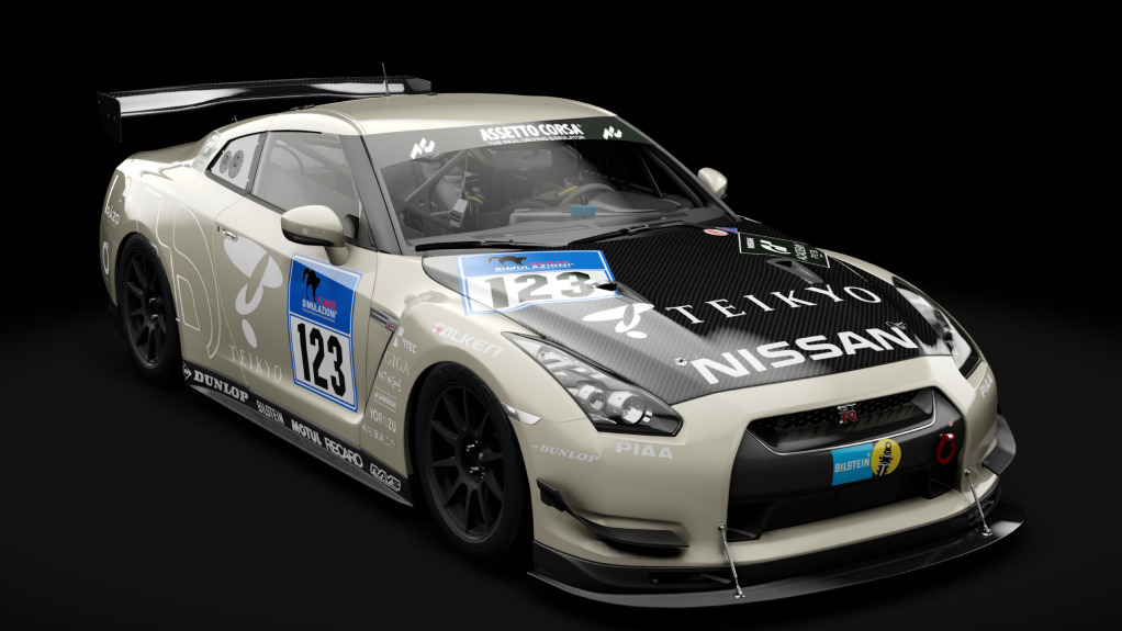 Nissan GT-R R35 CUP 2007, skin JRM_230