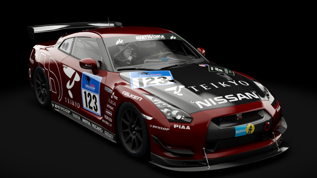 Nissan GT-R R35 CUP 2007, skin kunosart_112