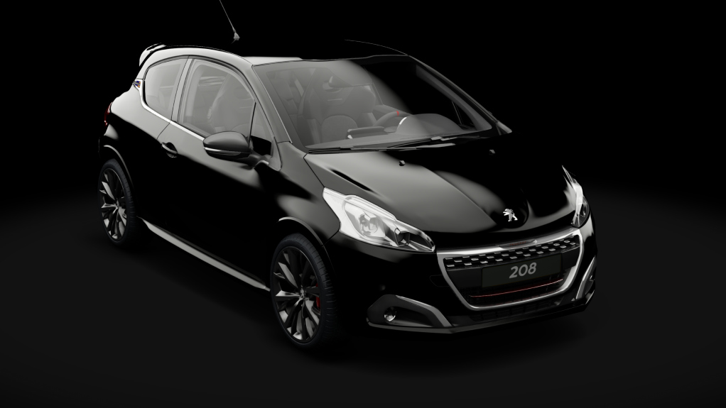 Peugeot 208 GTi by Peugeot Sport 2016, skin 4_Noir_Perla_Nera