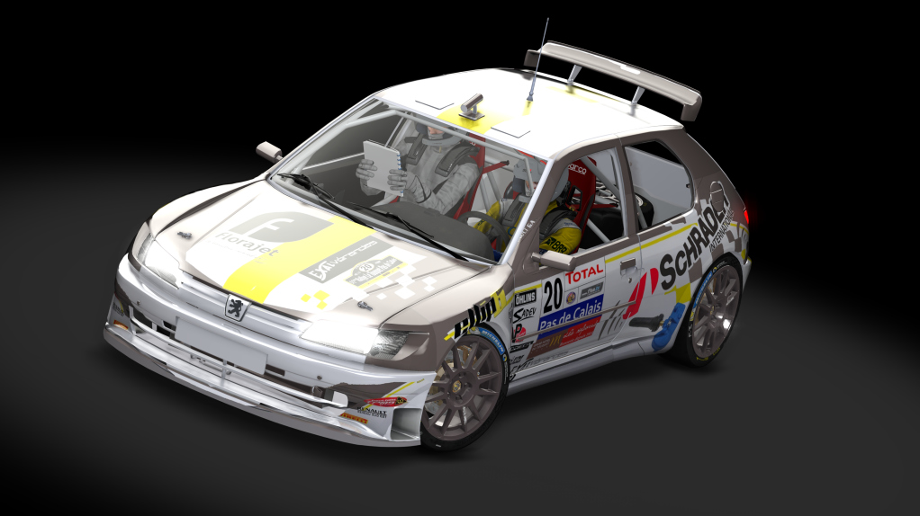 peugeot 306 maxi kit car evo 2, skin Sylvain_Chevalley