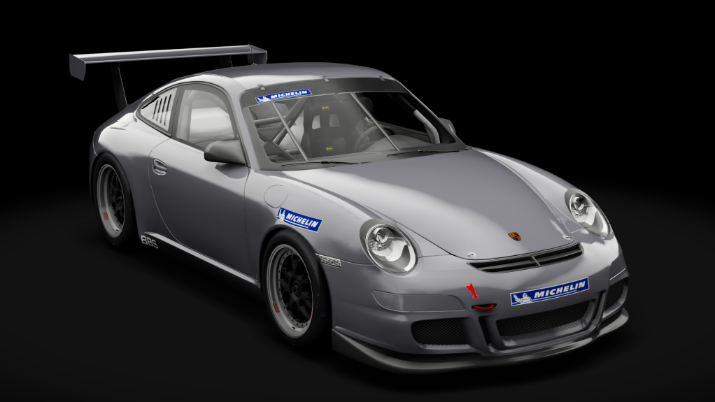 Porsche 911 GT3 Cup 2006, skin 02_gt_silver_metallic