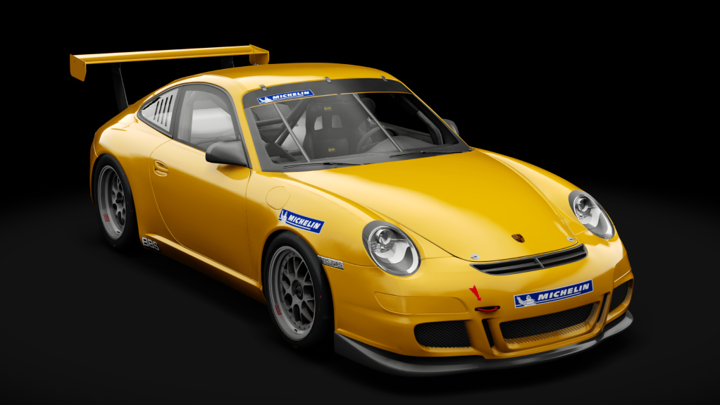 Porsche 911 GT3 Cup 2006, skin Speed Yellow