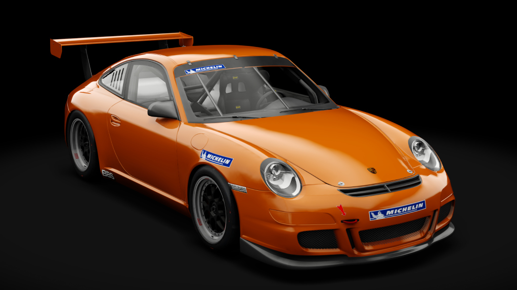 Porsche 911 GT3 Cup 2006, skin Zanzibar Red