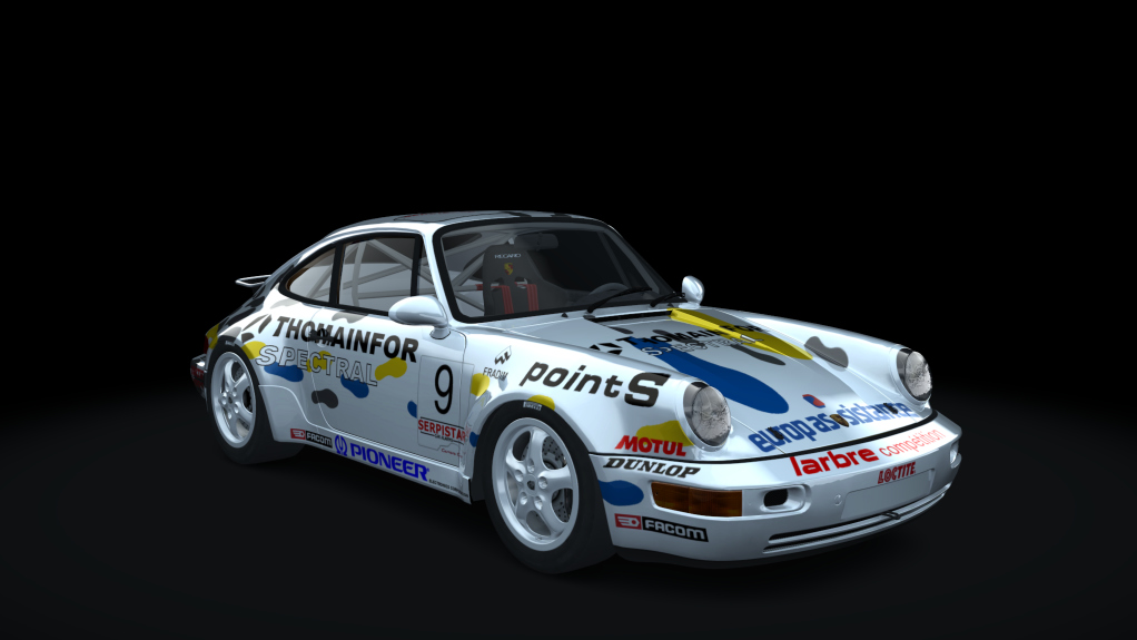 Porsche 964 Carrera Cup, skin cup_france_9