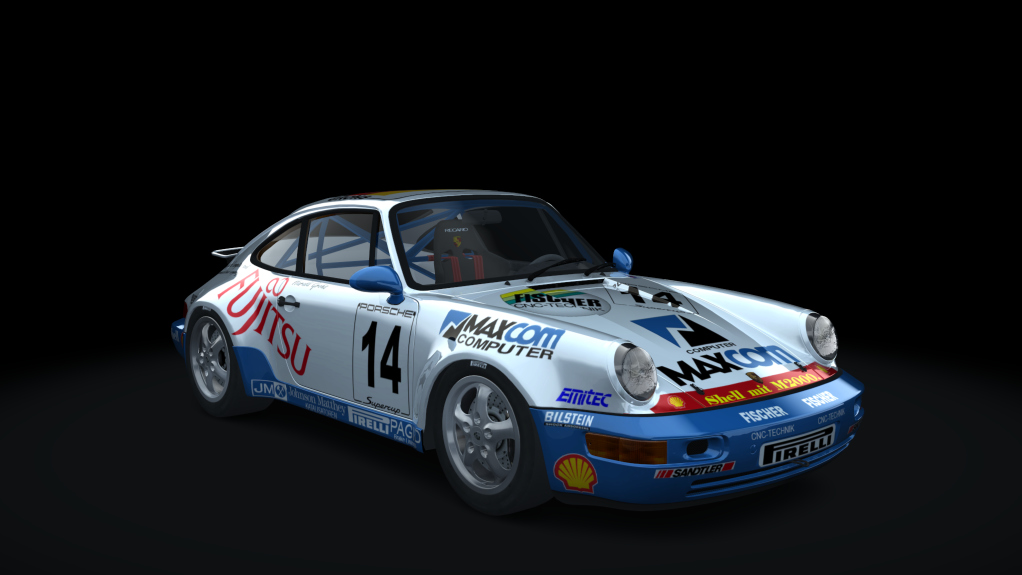 Porsche 964 Carrera Cup, skin harald_grohs