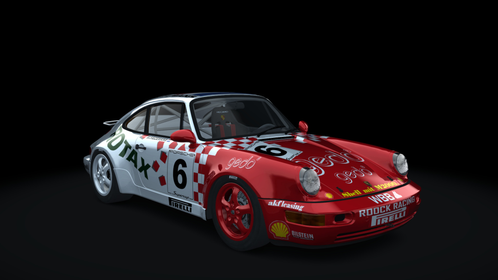 Porsche 964 Carrera Cup, skin mike_hezemans